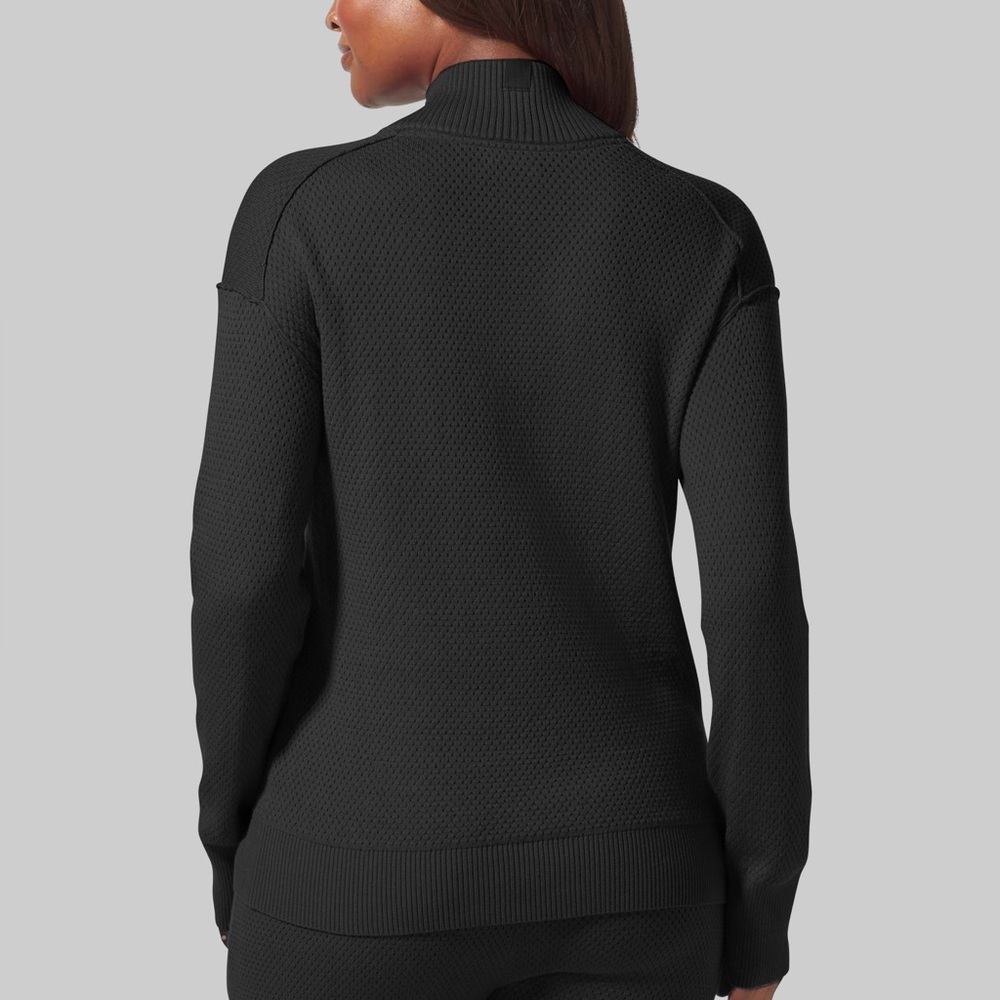 Tommy John Women's Sweater Lounge Henley - Picture 9 of 9